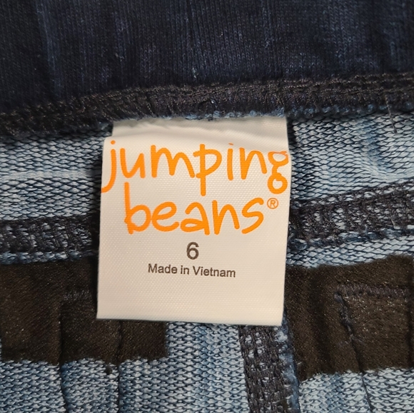 Jumping Beans Girls Blue Jean Pull On Stretch Shorts Size 6 (NWT) - Picture 6 of 6